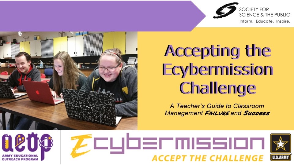 Advocate Webinar: Ecybermission - Presented by Debbie Morgan