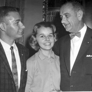 1960 STS finalists meet Senator Johnson at the Capitol