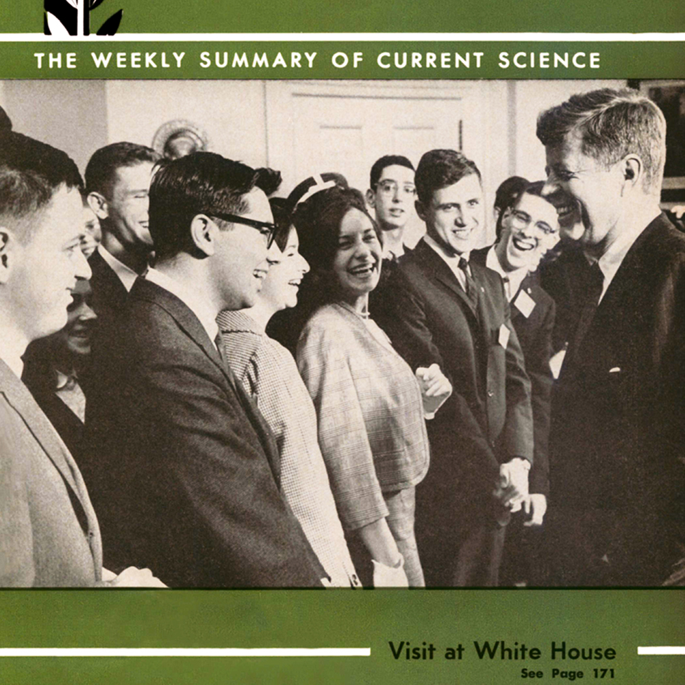 STS finalists meeting President Kennedy featured on Science News