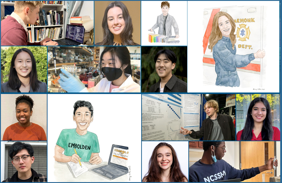 2023 Science Talent Search Finalists collage