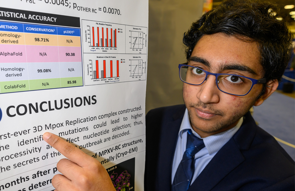 Saathvik Kannan, ISEF 2023, Grand Award Winner