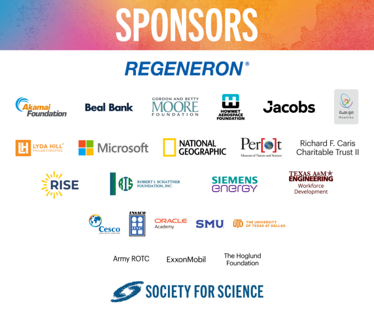 Meet the Regeneron ISEF 2023 sponsors Society for Science