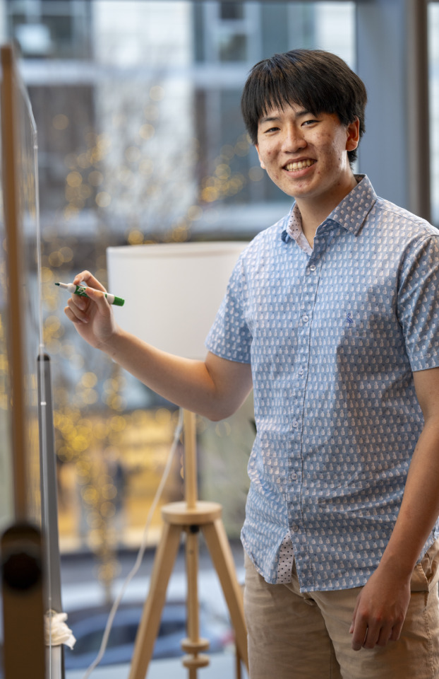 Regeneron STS 2024 finalist Nathan Wei.