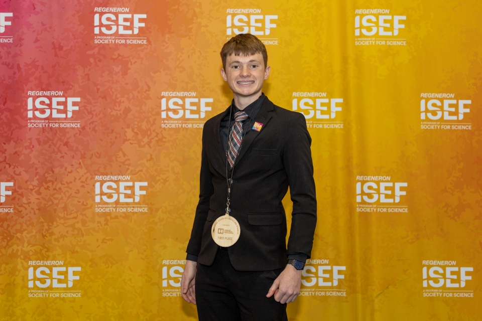 Rovert Sansone, Top winner at 2022 ISEF