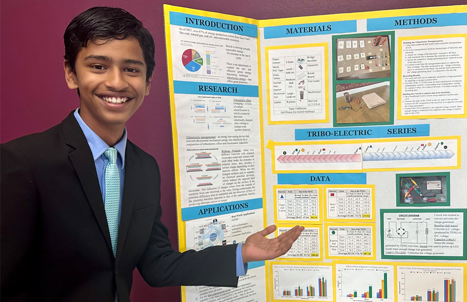 2023 Thermo Fisher JIC Finalist Adyant Bhavsar