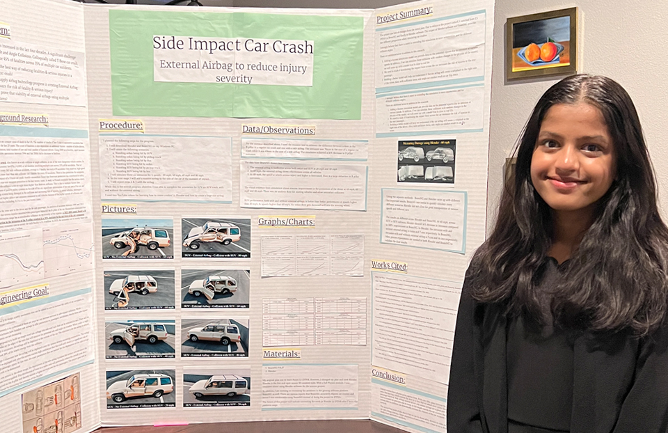 2023 Thermo Fisher Junior Innovators Challenge Finalist Pranavi Chatrathi