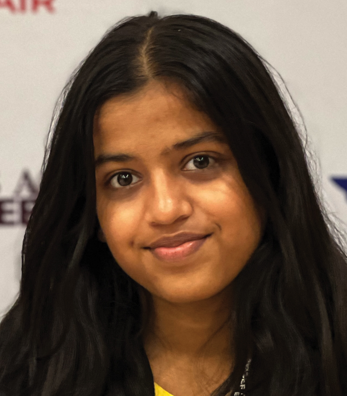 2023 Thermo Fisher Junior Innovators Challenge Finalist Pranavi Chatrathi