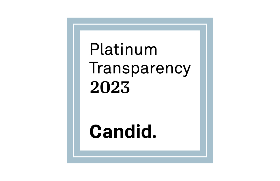 Platinum Transparency 2023 Award - Candid