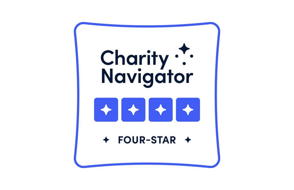 Charity Navigator logo - 4 star