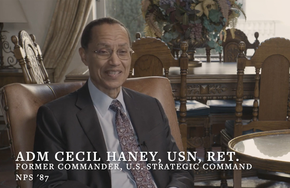 Notable Alumni Retired ADM Cecil Haney on Technology Advancement and Naval Postgraduate School Experience