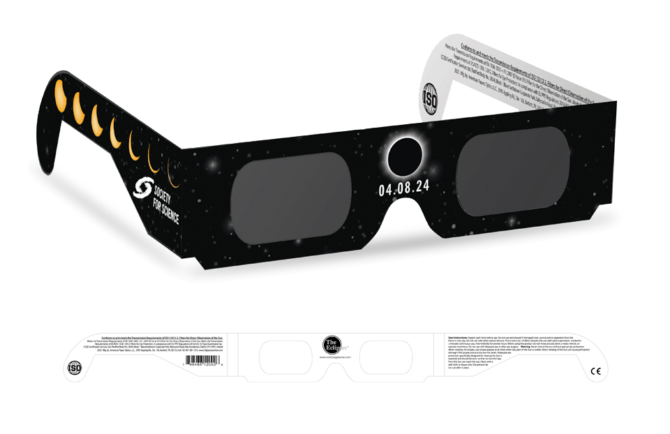 Society Store - special 2024 Safety Solar Eclipse Glasses
