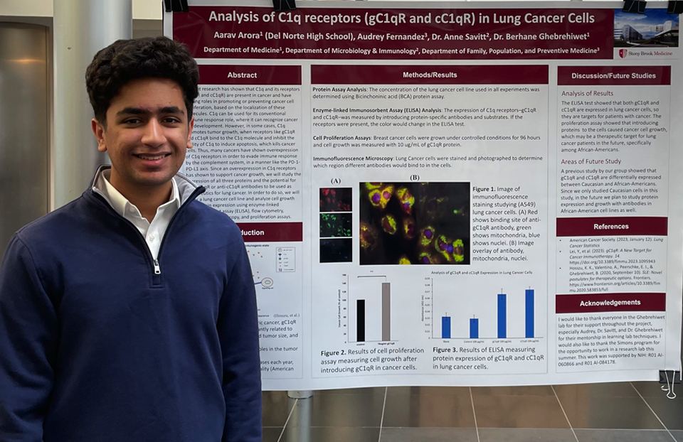 2024 Science Talent Search finalist Aarav Arora