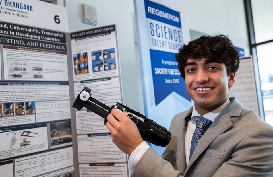 2024 Science Talent Search finalist Arav Bhargava