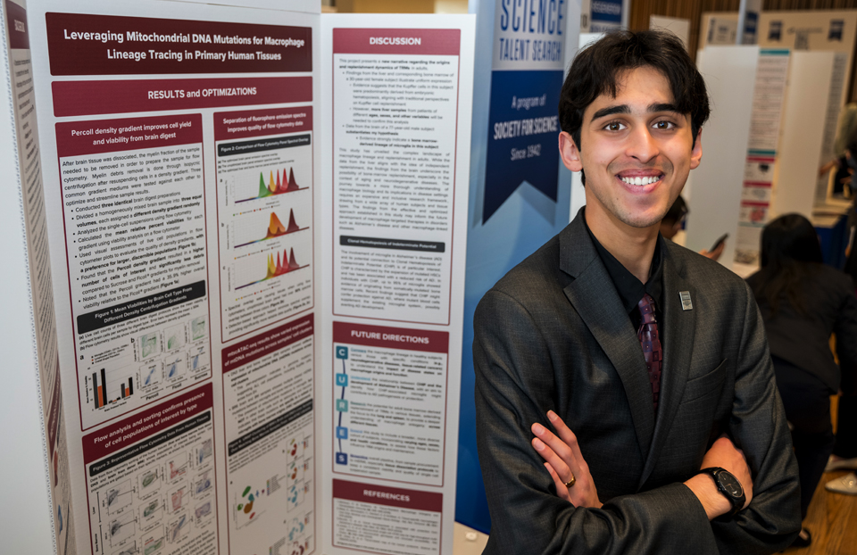 2024 Science Talent Search finalist Arnav N. Chakravarthy