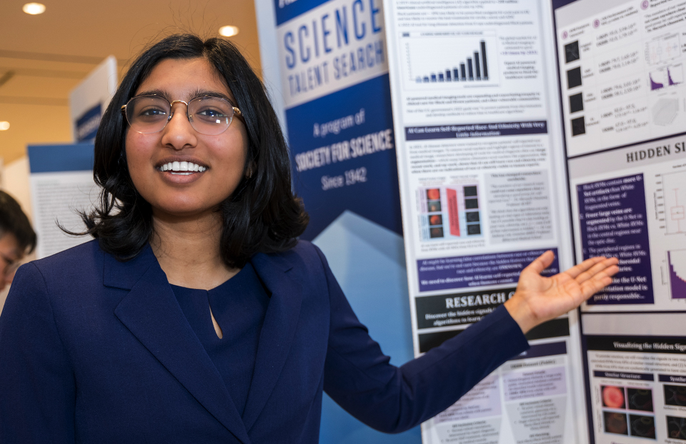 2024 Science Talent Search finalist Riya Tyagi