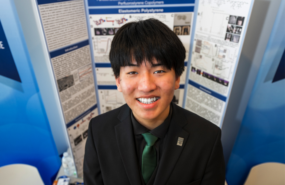 2024 Science Talent Search finalist Nathan Wei