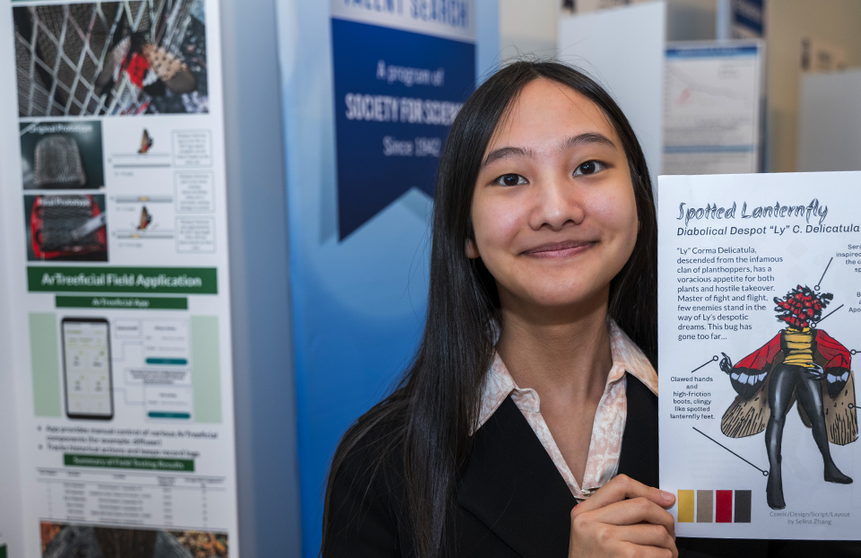 2024 Science Talent Search finalist Selina Zhang