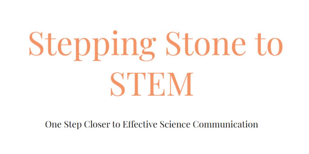 Image with the title of Aditi's blog: Stepping Stone to STEM