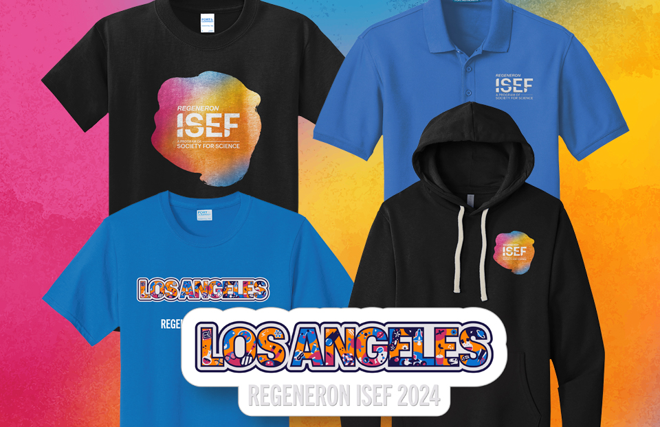 Shop the Society Store to get all your ISEF gear for 2024 Los Angeles!