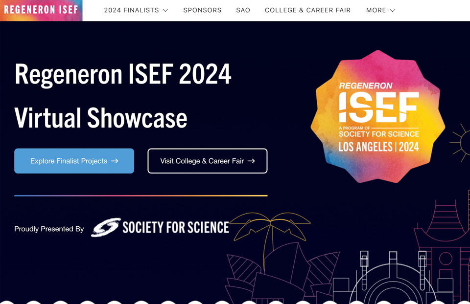 Regeneron ISEF 2024 Virtual Showcase