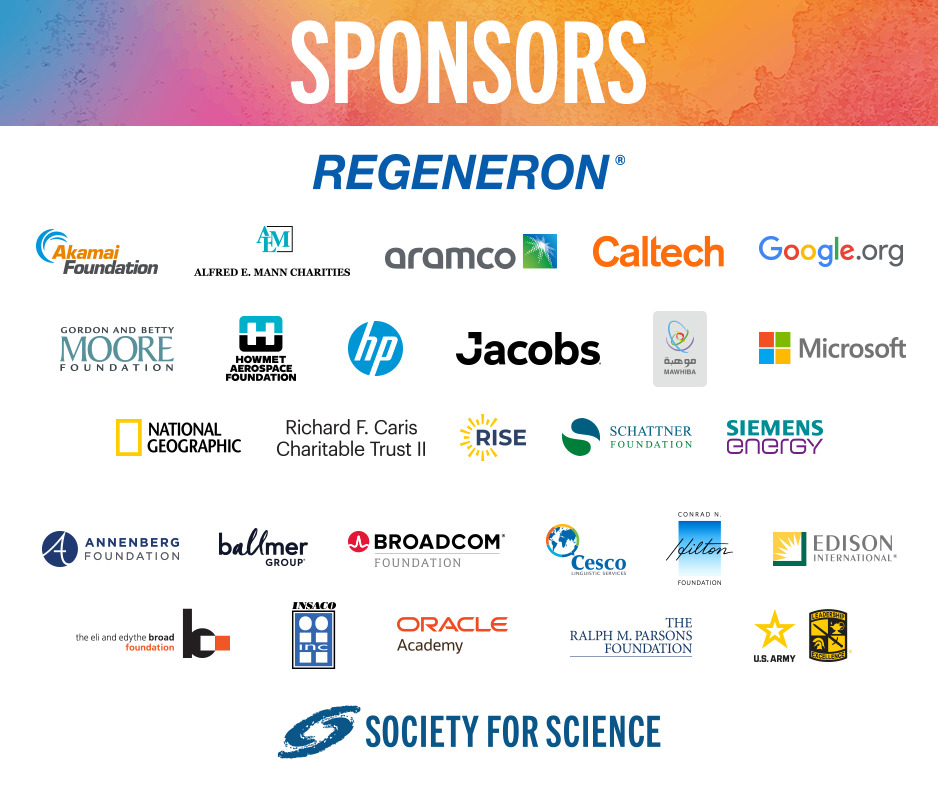 ISEF 2024 Sponsors