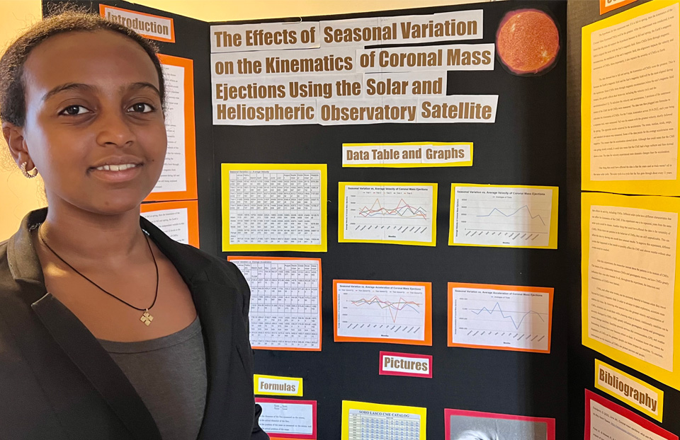 2024 Thermo Fisher JIC Finalist with Project: Maedot Tinsae Ayalew