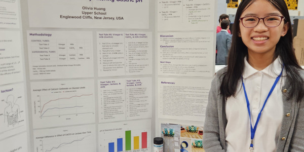 2024 Thermo Fisher JIC Finalist Olivia Huang: Enhancing the Efficacy of Ingested Lactase by Altering Gastric pH