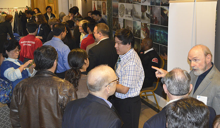 Society alumni gathered at the National Geographic Society. Society alumni gathered at the National Geographic Society. PHOTO COURTESY OF SOCIETY FOR SCIENCE & THE PUBLIC/ERIC NGUYEN.