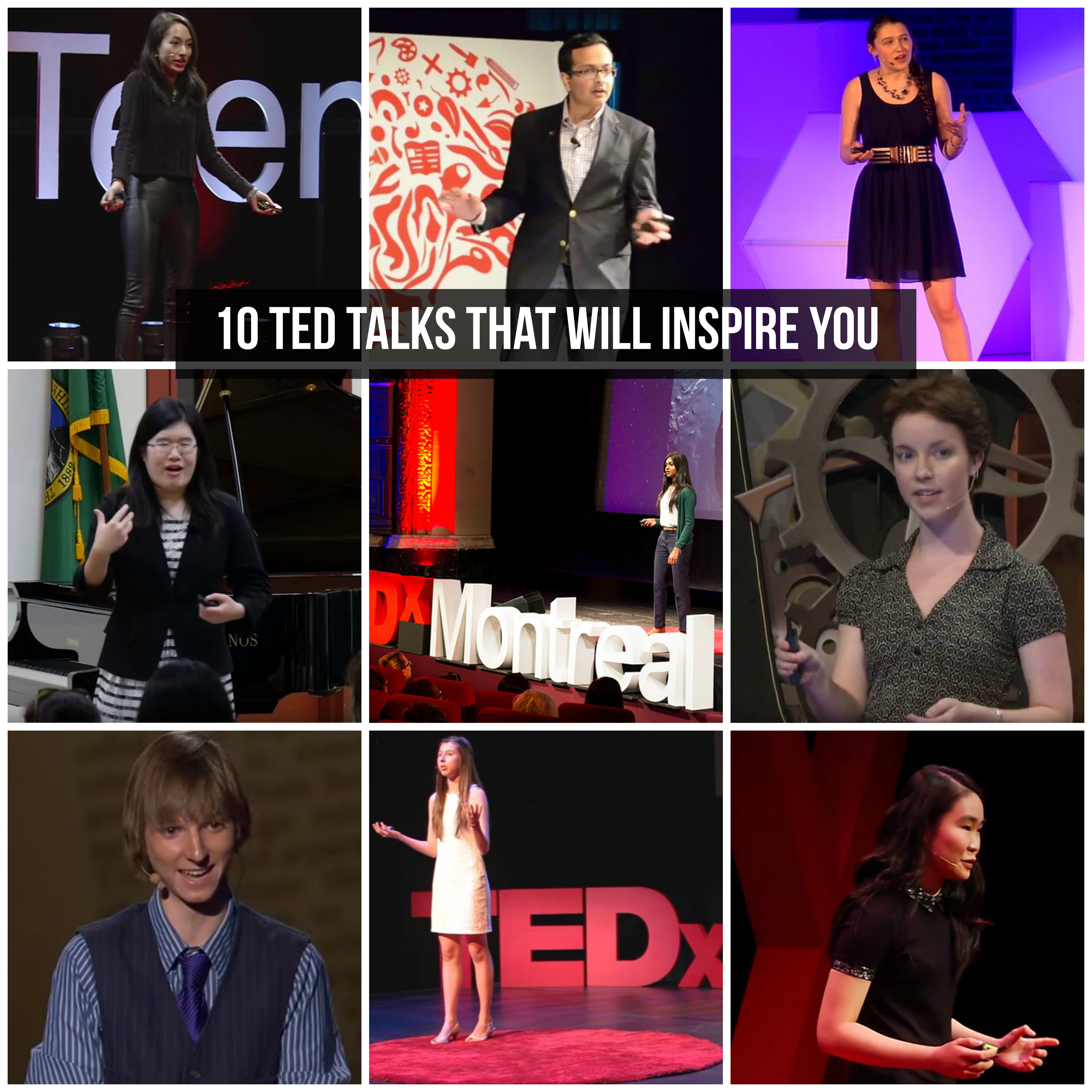 10 TED talks that will inspire you - Society for Science