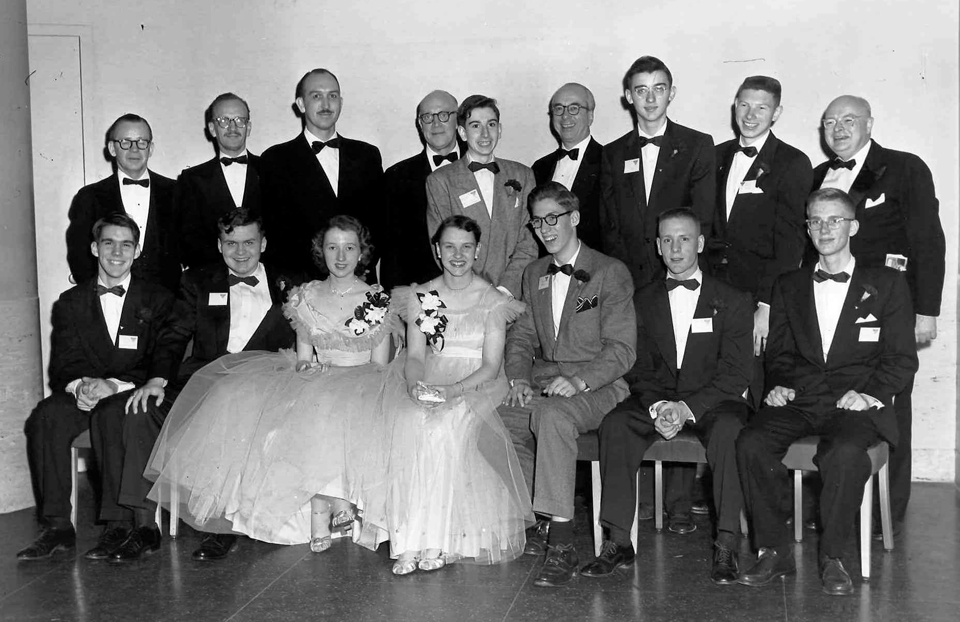 1954 Science Talent Search Top Ten finalists. Westinghouse STS.