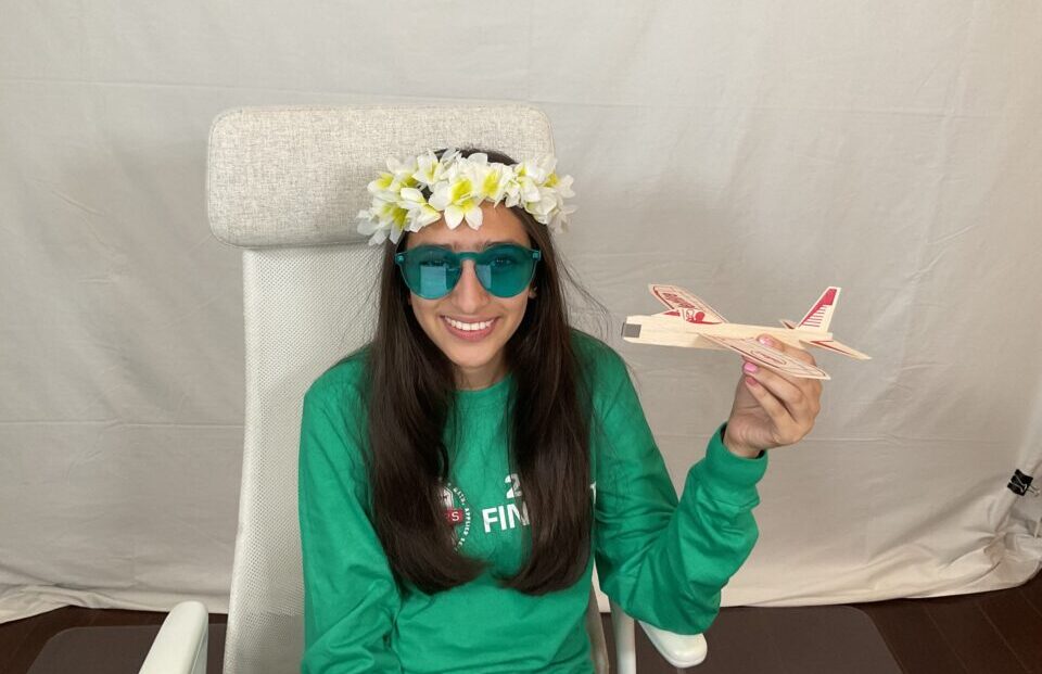 Broadcom MASTERS finalists built wooden gliders during the challenge.