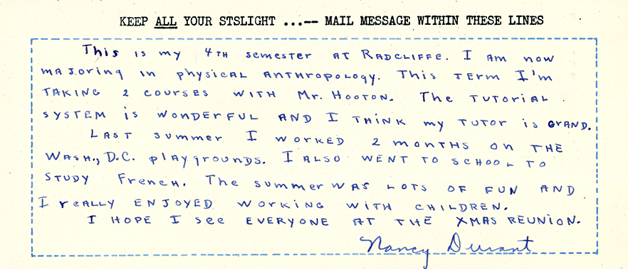 Notable Alumni - Nancy Durant Edmonds