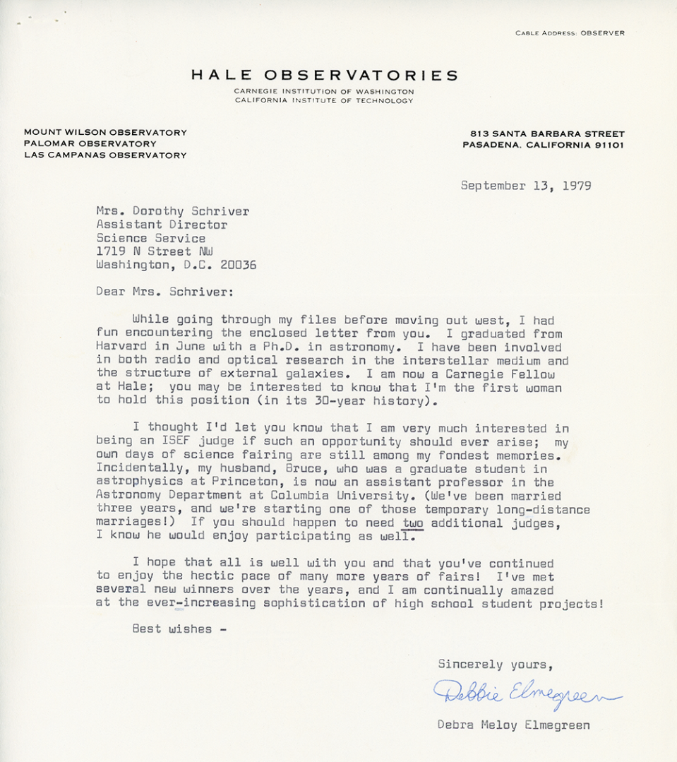 Notable Alumni - Debra Elmegreen