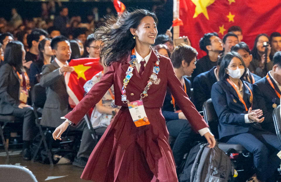 ISEF 2023 Grand Award Ceremony, Dallas Texas - top award winners