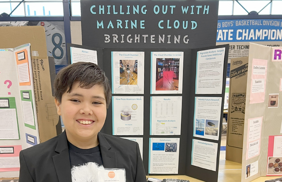 2023 Thermo Fisher Junior Innovators Challenge Finalist Johan Coisman