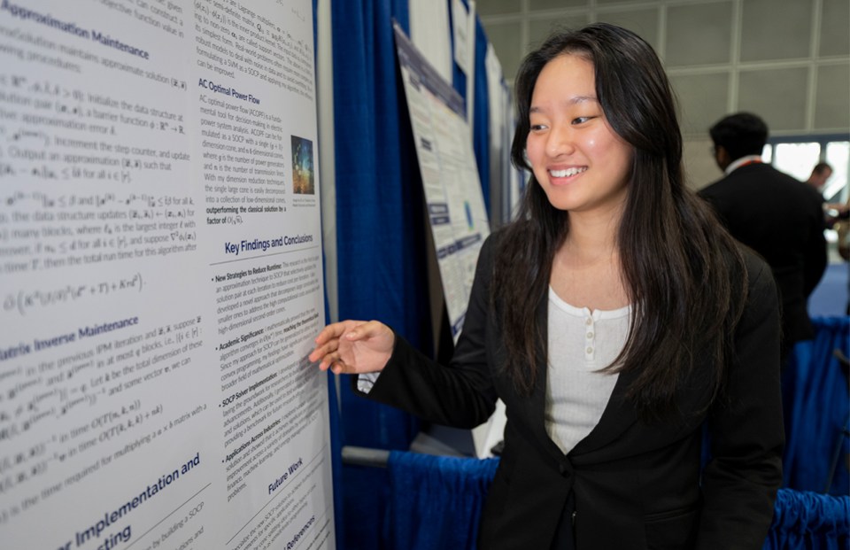 ISEF 2024: Michelle Wei, 17, of San Jose, California, received one of two Regeneron Young Scientist Awards of $50,000 for her research to improve the speed and efficiency of a type of software that is useful in many fields such as machine learning, transportation and financial systems.