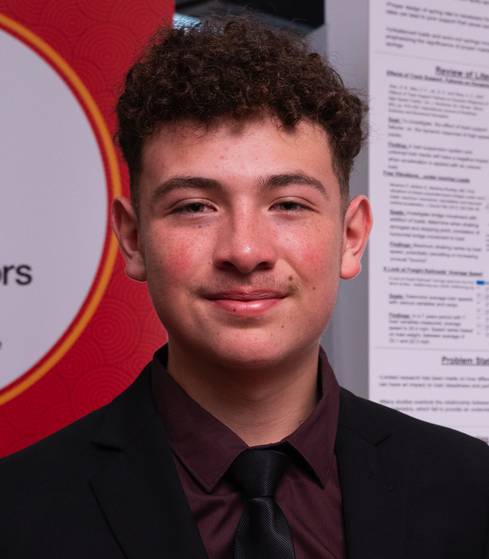 2024 Thermo Fisher Scientific Junior Innovators Challenge (JIC) Public Day Washington DC : Gary Montelongo, $10,000 Broadcom Coding with Commitment Award headshot