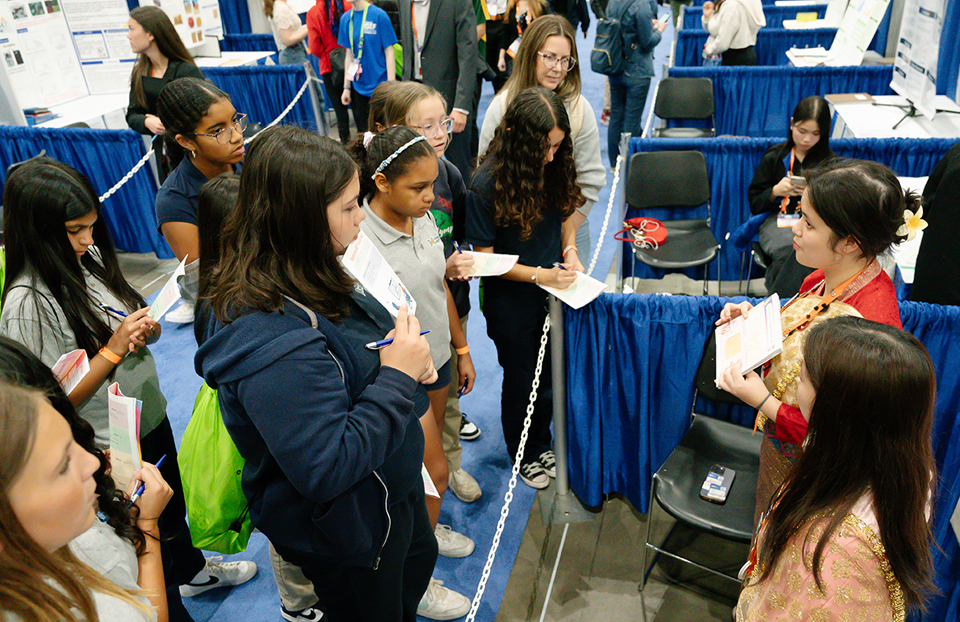 ISEF 2024 - Los Angeles, CA - Education Outreach/Public Day @ISEF - the International Science and Engineering Fair