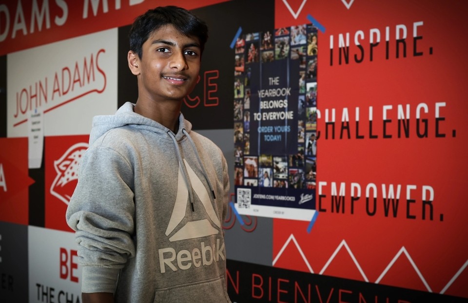 Samuel Kaspar was awarded a Lemelson Early Inventor Prize.