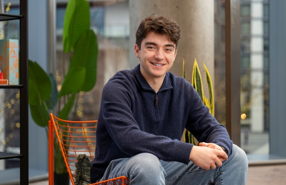 STS 2025 finalist Aiden Sanxhaku