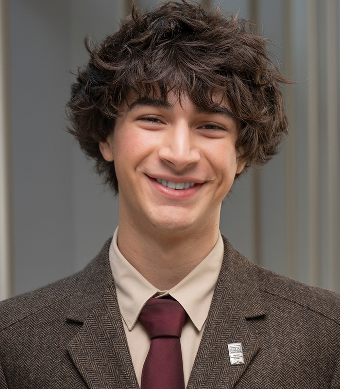 2025 Science Talent Search Finalist Matteo Paz