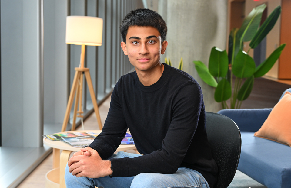 2025 Science Talent Search Finalist Vishwum Kapadia