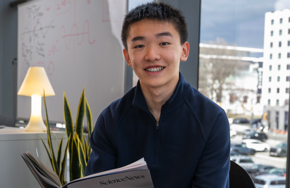 2025 Science Talent Search Finalist Benjamin Li