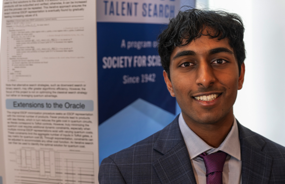 2025 Science Talent Search Finalist Hrithik Ketineni
