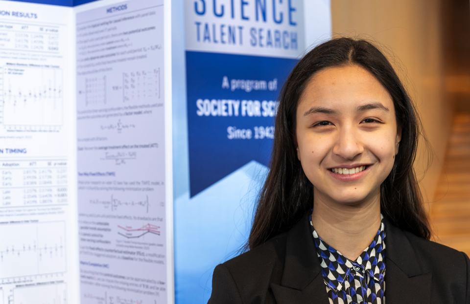 2025 Science Talent Search Finalist Rivka Lipkovitz