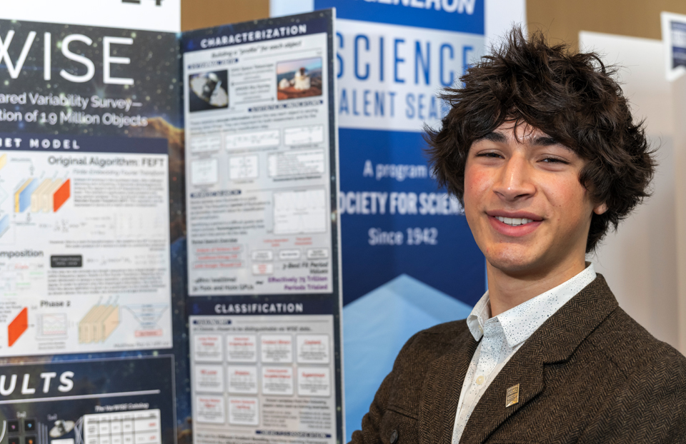 2025 Science Talent Search Finalist Matteo Paz