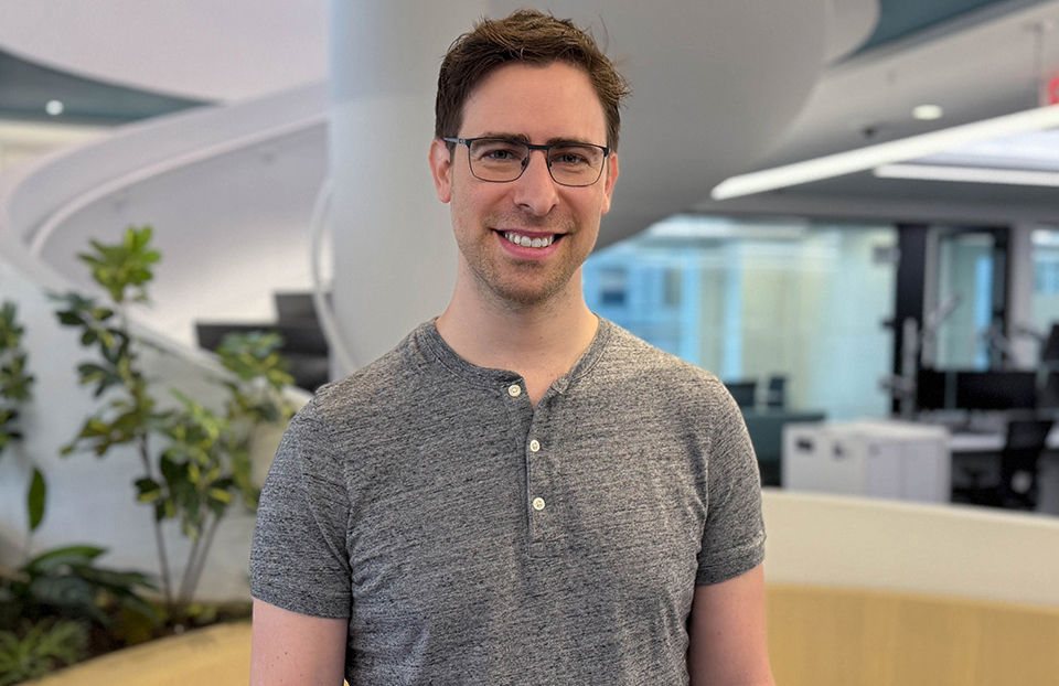 Eric Sporkin, an alumnus of the 2007 International Science and Engineering Fair (ISEF), a program of Society for Science, and a software engineer at Jane Street, a quantitative trading firm.
