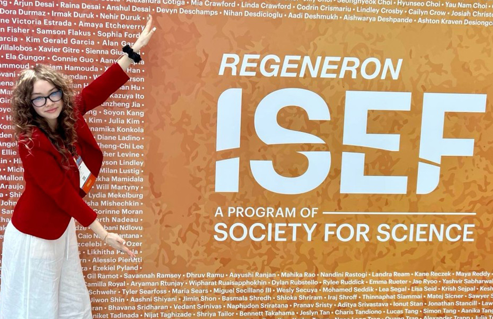 Kornelia Wieczorek at 2024 ISEF in Los Angeles