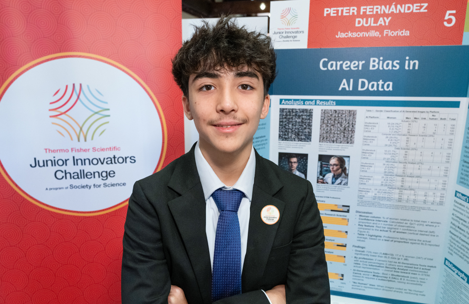 Peter Dulay - Public Day for the finalists of the 2025 Thermo Fisher Scientific Junior Innovators Challenge