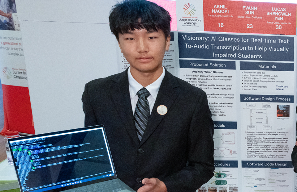 Public Day for the finalists of the 2025 Thermo Fisher Scientific Junior Innovators Challenge